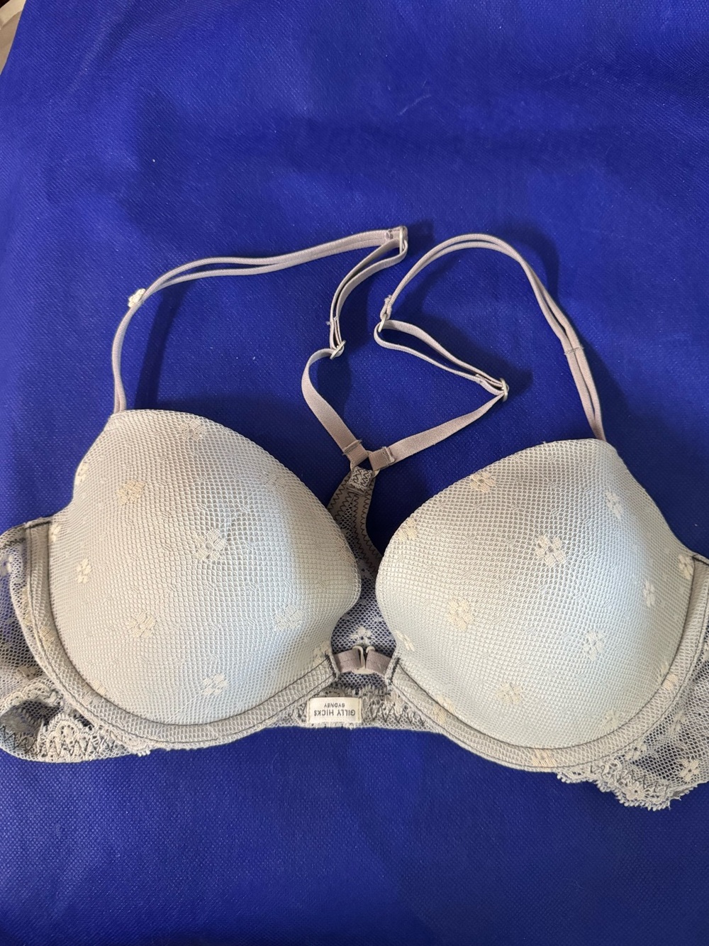 Gilly Hicks Hollister Lightest Green Lace Bra - NWT - Size 36B